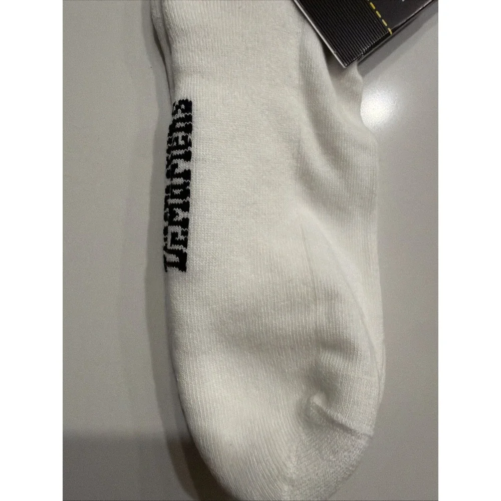 Dr Martens AD044100 White Bow Crew Socks Cotton Blend S/M NWT